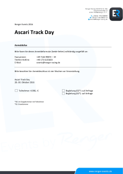 Ascari Track Day