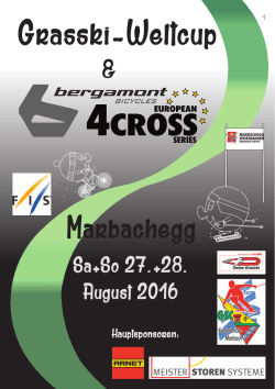 Grasski-Weltcup 1 - Swiss 4Cross Cup