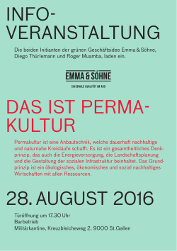 Sonntag 28. August 2016, St. Gallen