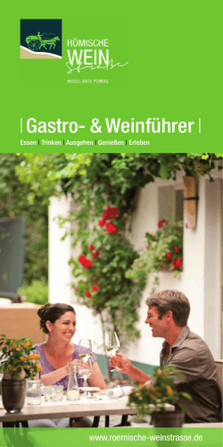 Weinführer - Touristinformation Roemische Weinstrasse