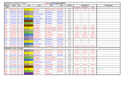 Spielplan - HBDragons