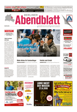 iFaentf&uuml;hrtin virtuelleRealit&auml;t
