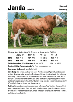 Janda 10/605976 Birkenberg Z&uuml;chter: Karl Steinkellner