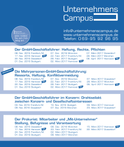 finden Sie die aktuelle Seminar-Broschüre