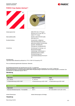 PAROC Hvac Section AluCoat T