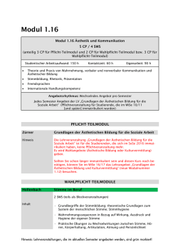 Modul 1.16 - OTH Regensburg