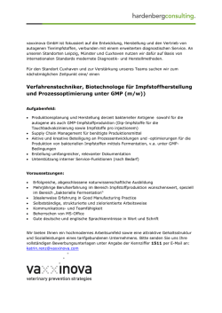 jobprofil als PDF - Hardenberg Consulting