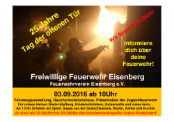 10 Uhr - Stadt Eisenberg Thüringen
