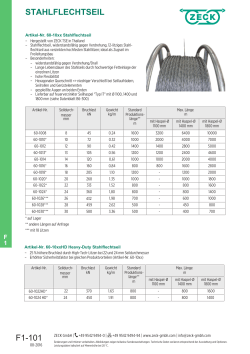 Heavy-Duty Stahlflechtseil