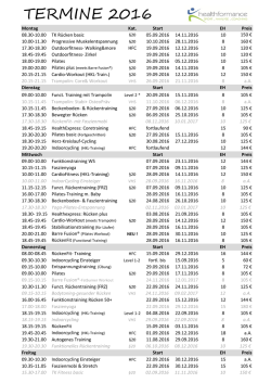 Info - healthformance