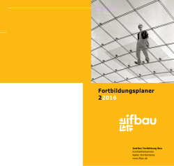 Fortbildungsplaner - Architektenkammer Baden