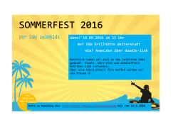 sommerfest 2016 - SG Weiterstadt