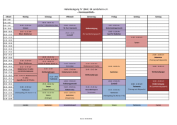 Hallenbelegungsplan - TV 1864 / 04 Lambsheim e.V.