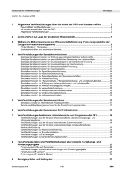 Liste der Publikationen