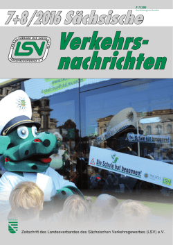 Sächsische 7+8/2016 - Landesverband des Sächsischen