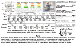 Info - Charlys Diner