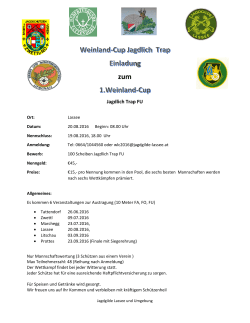 Weinland-Cup Lassee