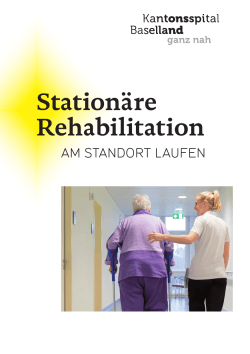 Stationäre Rehabilitation Laufen