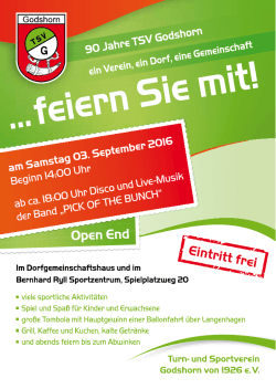 90 Jahre TSV Godshorn