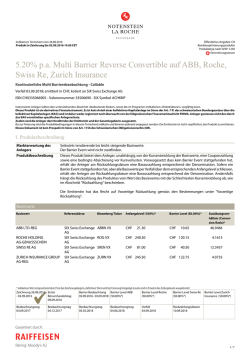 5.20% pa Multi Barrier Reverse Convertible auf ABB