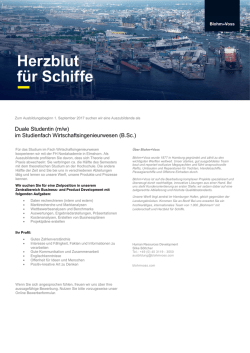 Herzblut f&uuml;r Schiffe