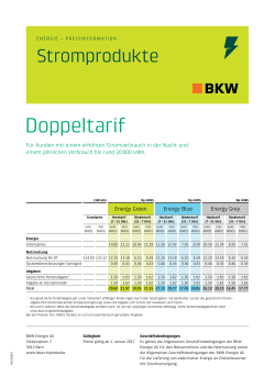 Doppeltarif