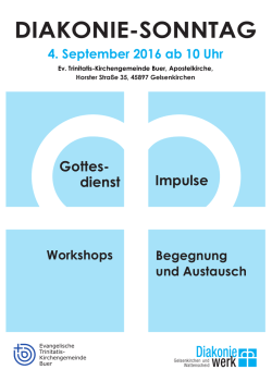 Gottes- dienst Impulse