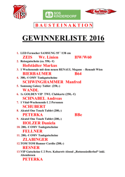 Zur Liste - SC Team Wiener Linien