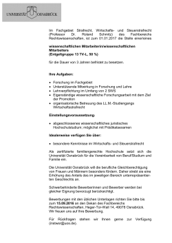 Im Fachgebiet Strafrecht, Wirtschafts