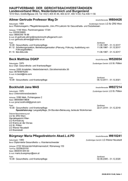 Druckansicht - Hauptverband