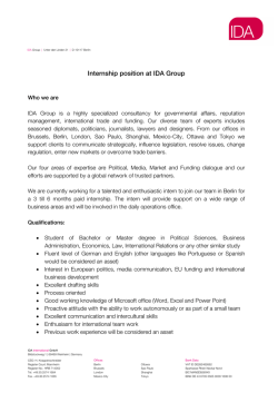 Internship Position