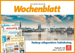 Hamburgs auflagenst&auml;rkste Stadtteilzeitung