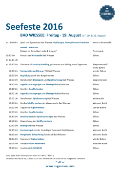 Seefeste 2016