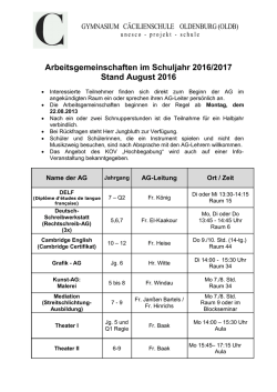 hier - Cäcilienschule Oldenburg
