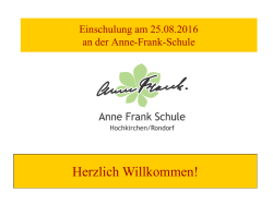 Herzlich Willkommen!