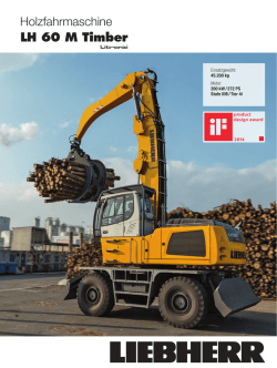 Holzfahrmaschine LH 60 M Timber