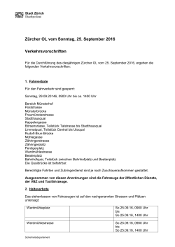 Verkehrsvorschriften Zürcher OL 2016 (PDF, 3 Seiten
