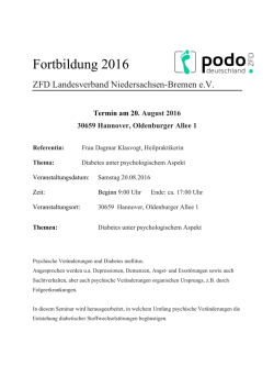 Fortbildung 2016