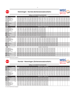 Fahrplan SEV Strohgäubahn 22.08.2016-11.09