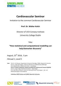 Cardiovascular Seminar