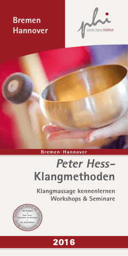 Bremen Hannover 2016 - Peter Hess Institut