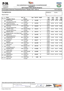 FIA European Autocross Championship Round 7 (Nyir&aacute;d, HUN