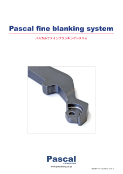 Pascal fine blanking system