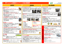 3 ググっとぐんま観光キャンペーンの主な取組等