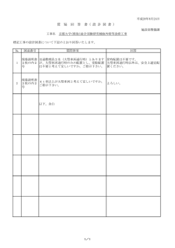 質疑書 - 京都大学