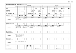資料3別紙_第2次那珂市総合計画策定年間スケジュール