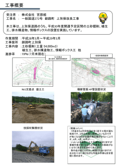 一般国道272号 釧路町 上別保改良工事