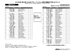 こちら - JGA 日本ゴルフ協会