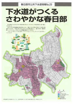 公共下水道の使用開始区域（PDF：768KB）