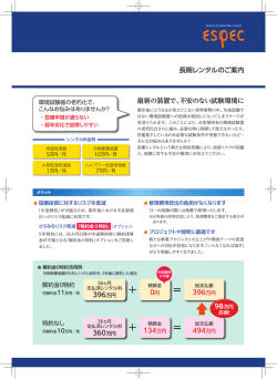 レンタルサービスの紹介